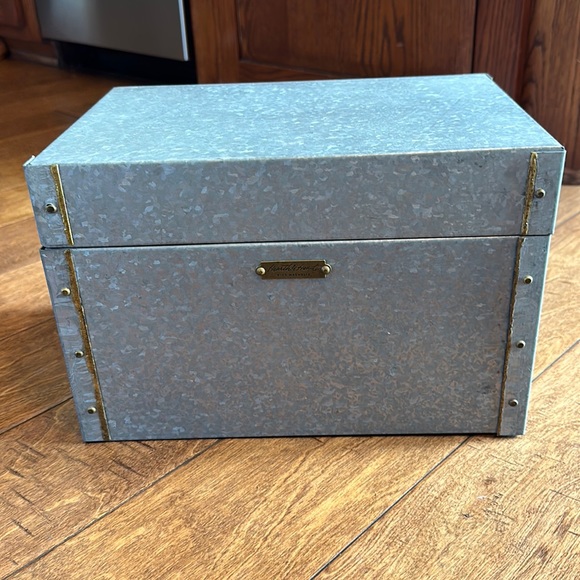 Hearth & Hand Large Storage Galvanized Storage Box - Picture 2 of 5
